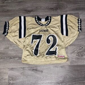 Vintage 90s Carolina Panthers football jersey